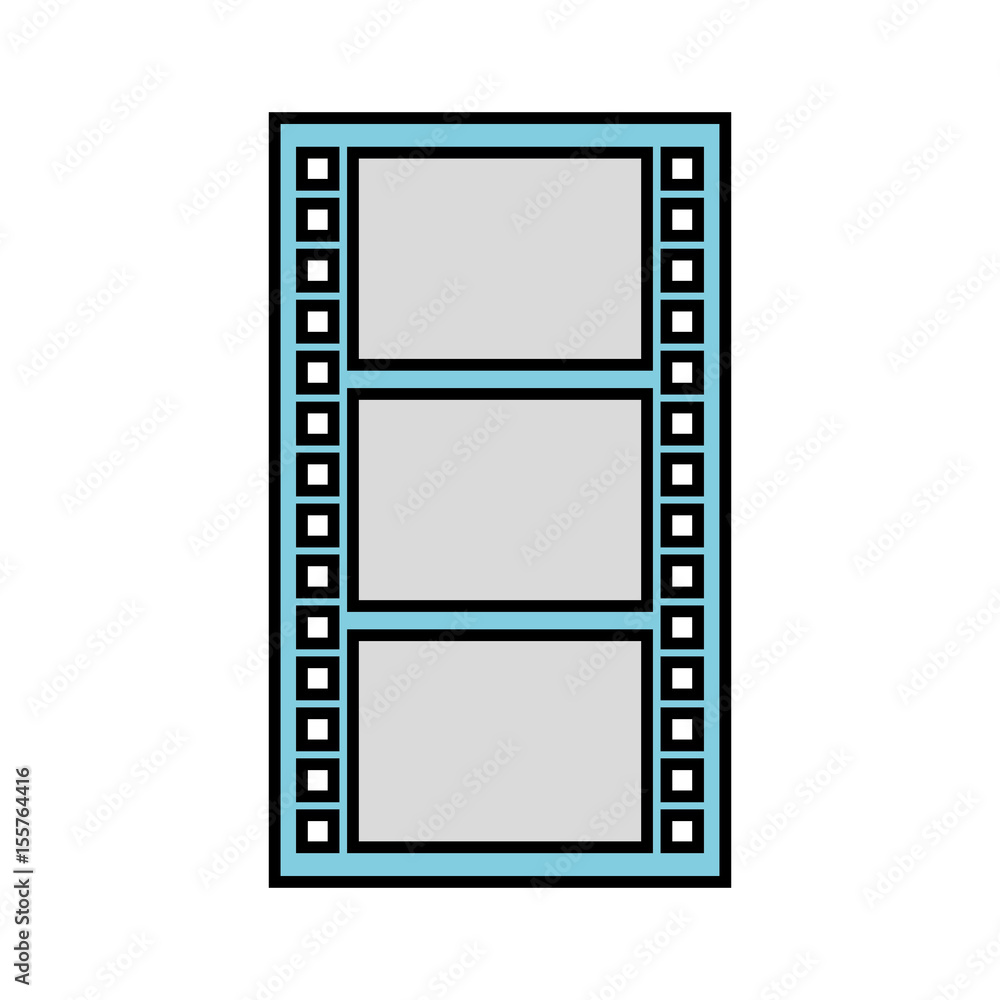 tape record film icon vector illustration design