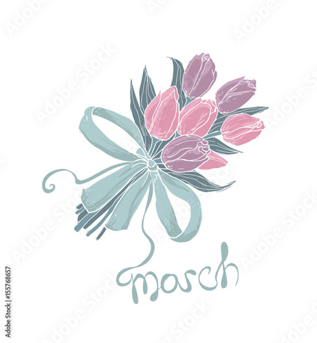 8 March greeting card