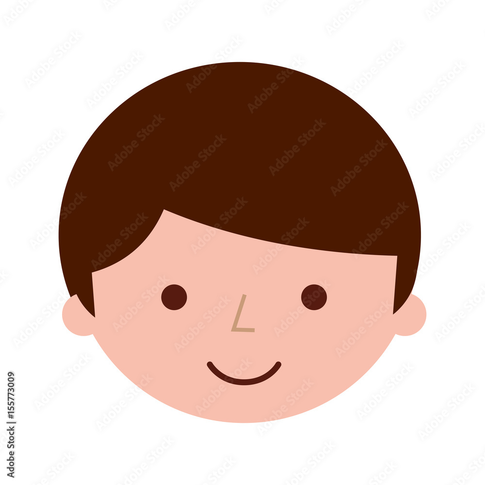 young boy avatar character vector illustration design young boy avatar character vector illustration design