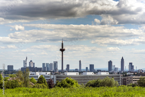 Skyline von Frankfurt photo