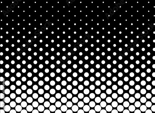 Awesome vertical card with halftone background.