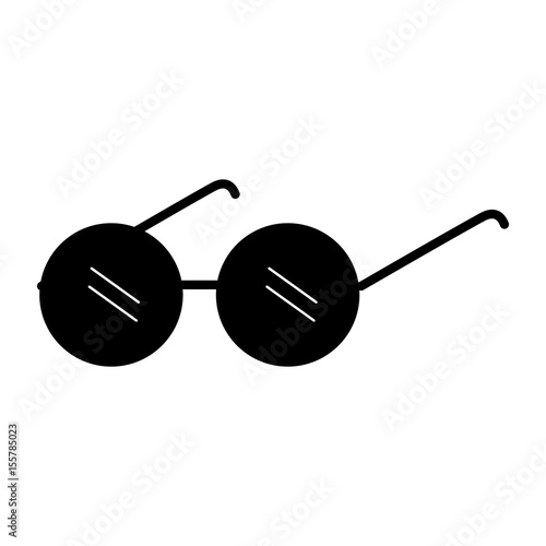 elderly glasses isolated icon vector illustration design