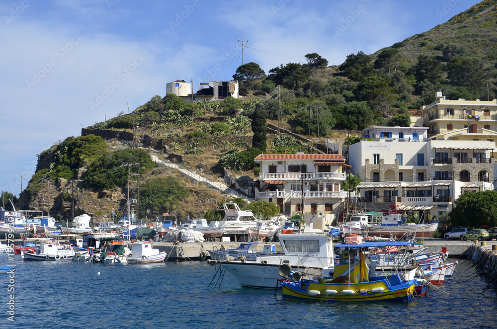 Port de l’île de Fourni (Grèce)