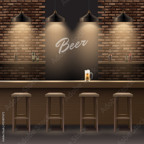 Bar, pub interior