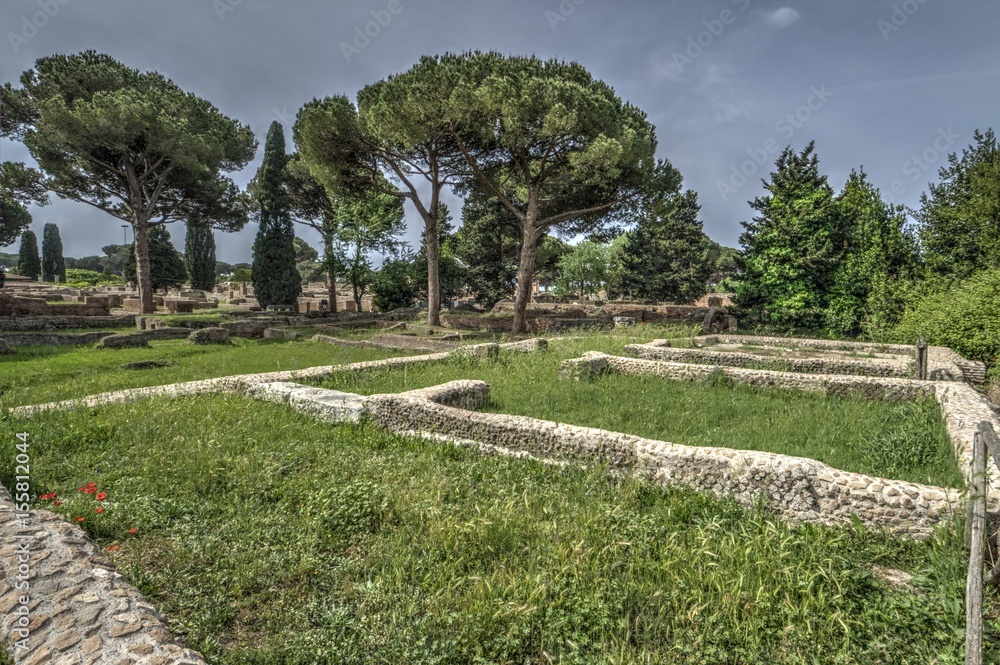 Ostia - ancient harbor of Rome