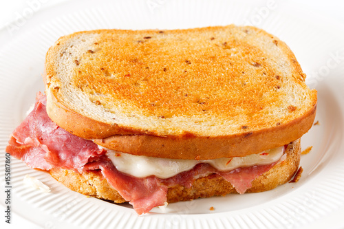 Rueben Sandwich on Rye Bread