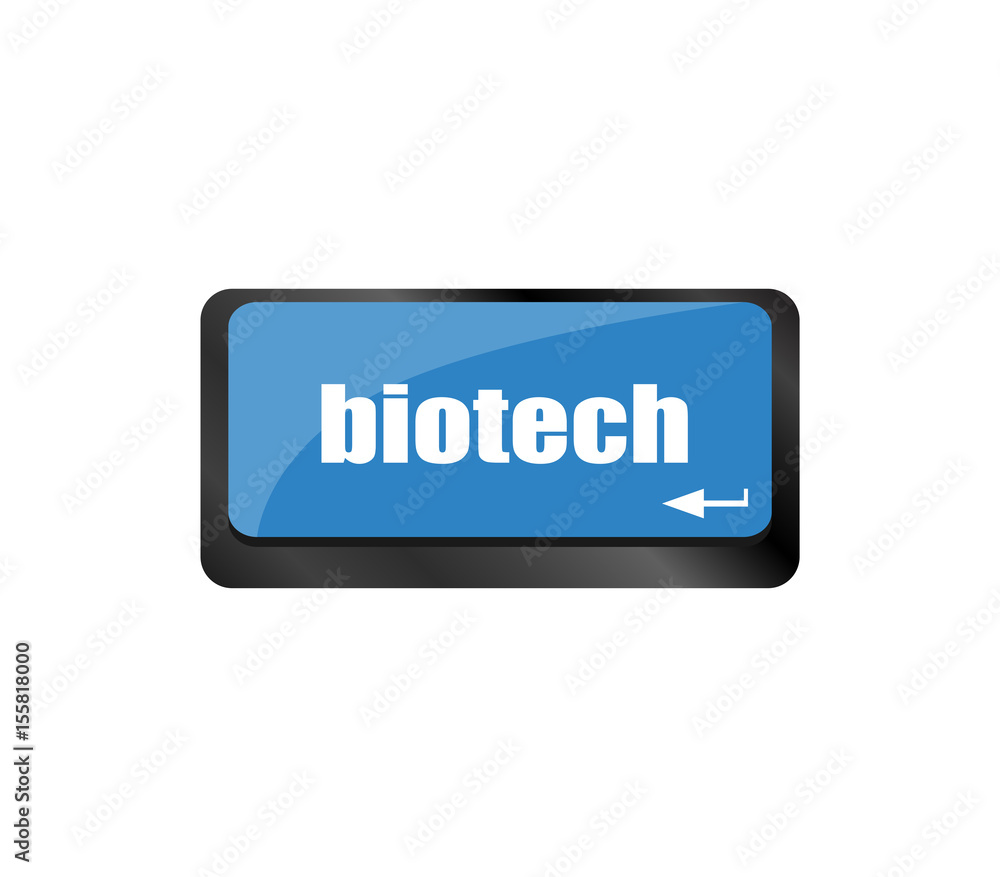 bio tech message on enter key of keyboard keys bio tech message on enter key of keyboard keys