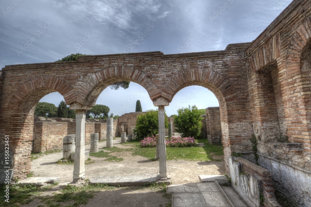 Ostia - ancient harbor of Rome