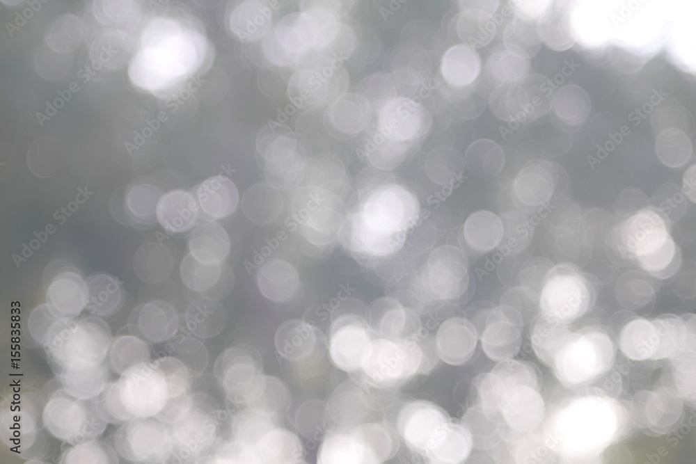 Obraz premium Bokeh bubble effect