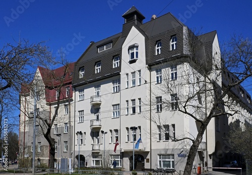 Riga, Kronvalda boulevard 8, art deco