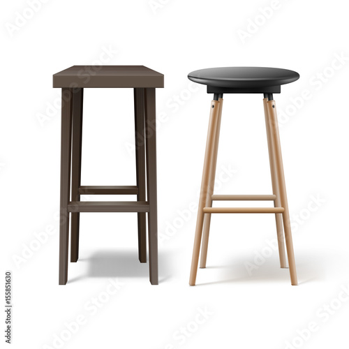 Two bar stools