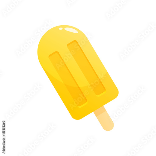 Popsicle ice cream vector isolated illustration