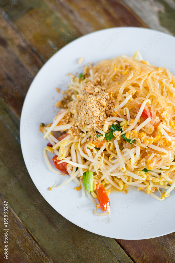 Fresh fried Pad thai