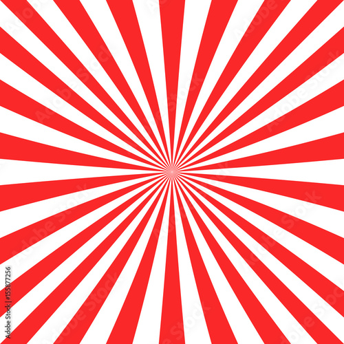 Abstract sun burst background from radial stripes