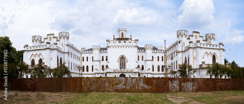 Castle in Rusovce panorama