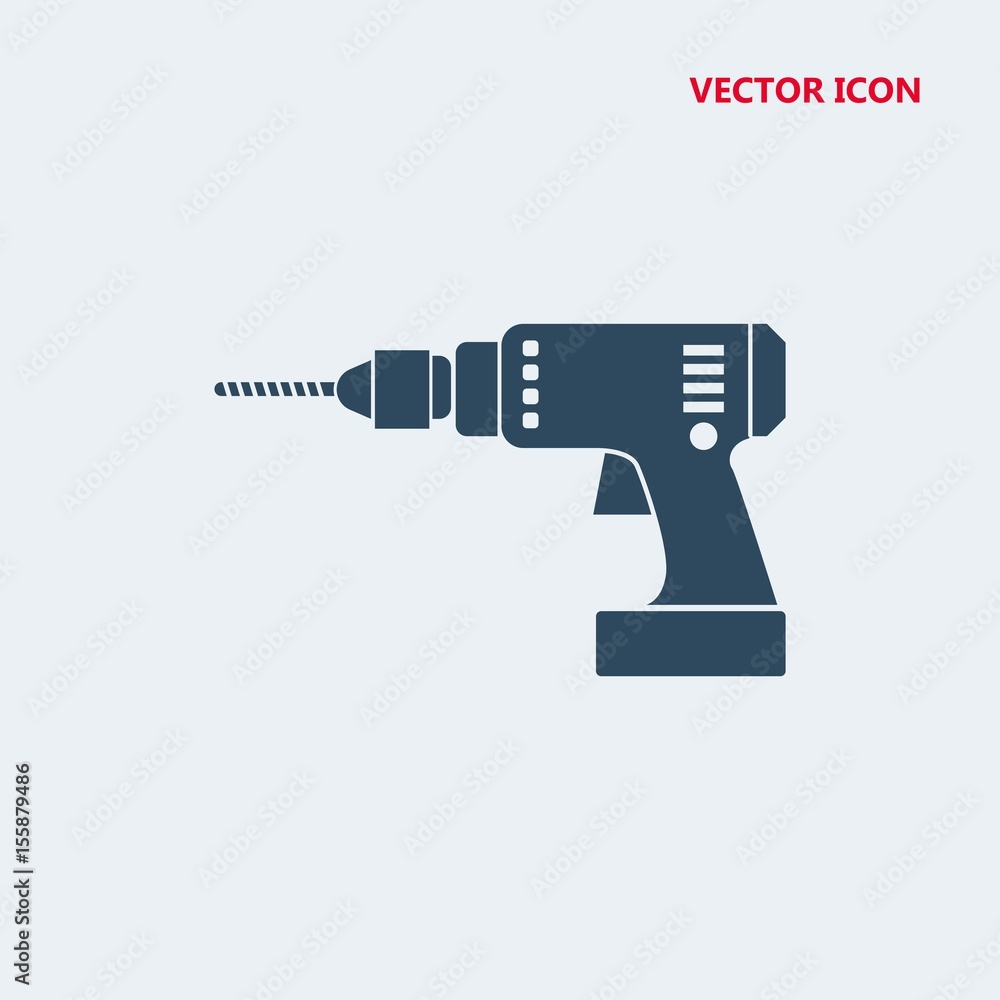 power drill vector icon power drill vector icon