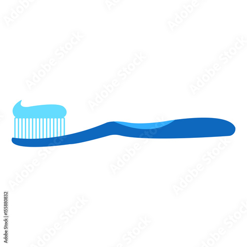 tooth brush icon isolated vector