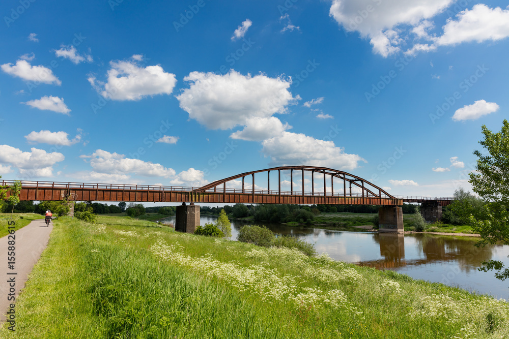 Weser an der Porta Westfalica