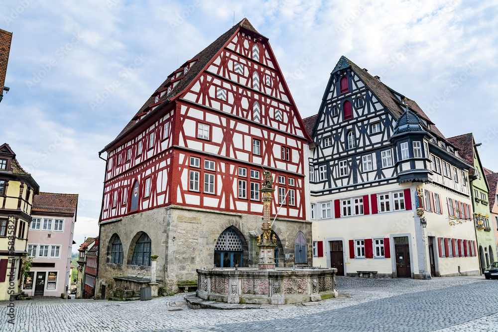 Rotheburg ob der Tauber, medieval town, Germany
