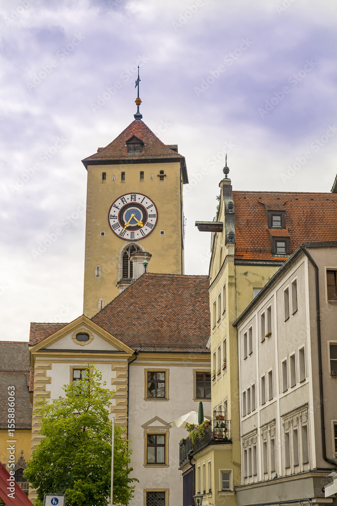 Fototapeta premium Regensburg, Bavaria, Germany
