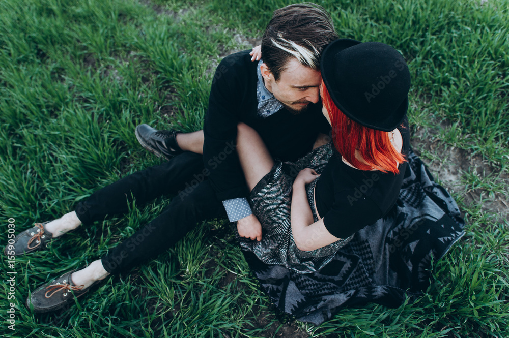 beautiful young couple photo shoot outdoors beautiful young couple photo shoot outdoors