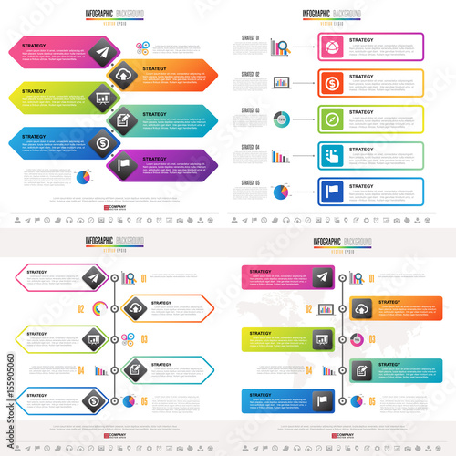 Timeline Infographics Design Template