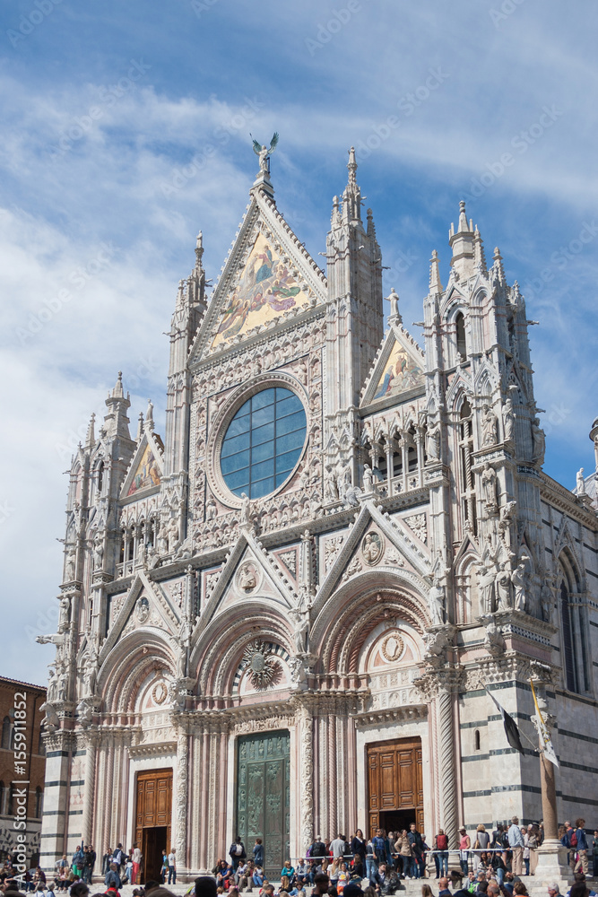 Siena. Saint Mary of the Assumption cathedral