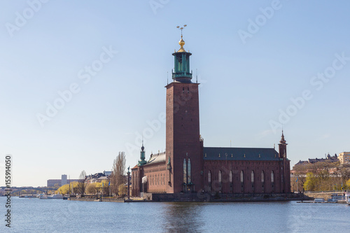 City Hall castle in Stockholm,