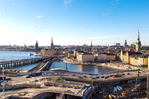 Canvas Print Gamla Stan in Stockholm