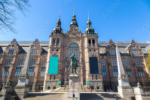 Canvas Print Nordic museum in Stockholm