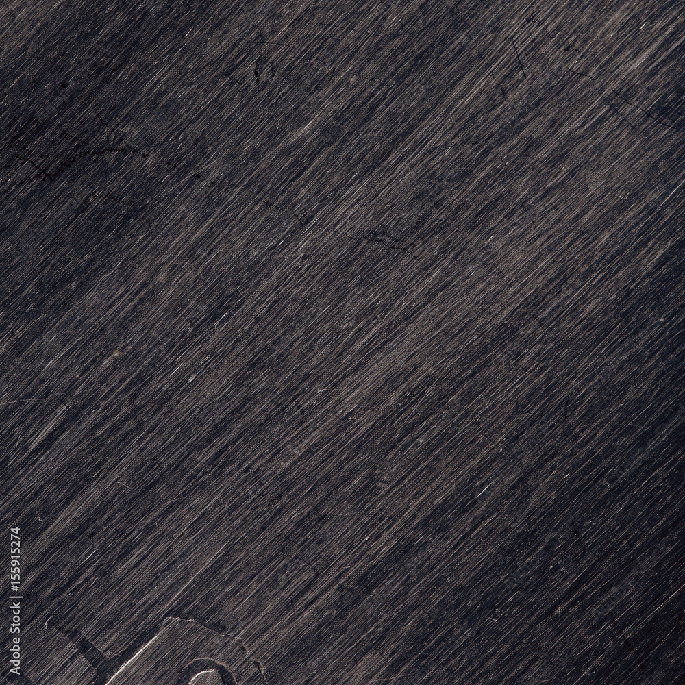 Metal sheet with characteristic texture and spots Metal sheet with characteristic texture and spots