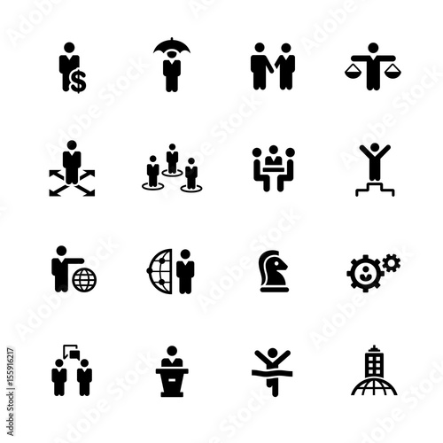 Business Success Icons // Black Series - Vector icons for your digital or print projects.