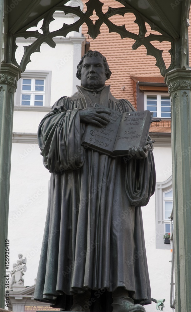 Martin Luther Denkmal von 1821 in Wittenberg