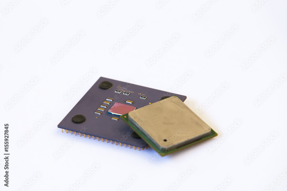 A close up of an electronic chip used for technology A close up of an electronic chip used for technology