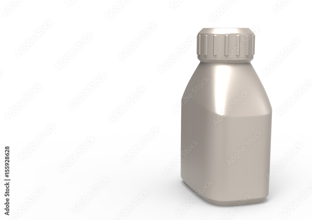 Glass bottle 3D Glass bottle 3D