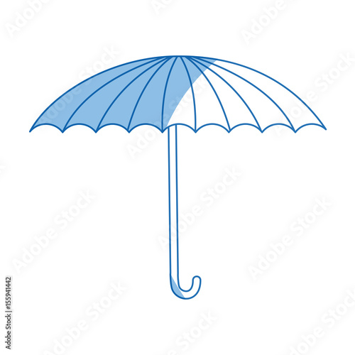 circus umbrella fun equipment image vector illustration