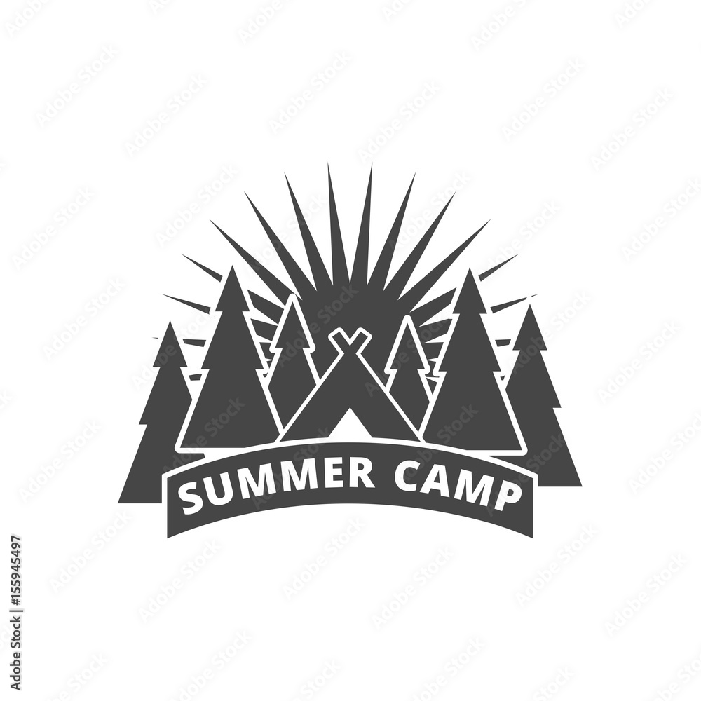 Summer camp - Illustration