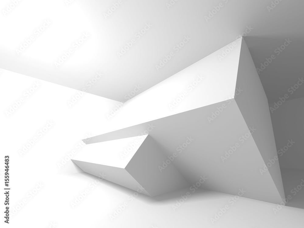 White Architecture Construction Modern Interior Background White Architecture Construction Modern Interior Background