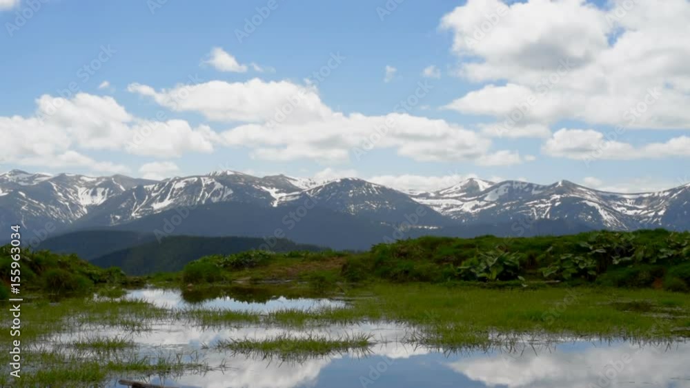 Beautiful mountain landscape Beautiful mountain landscape