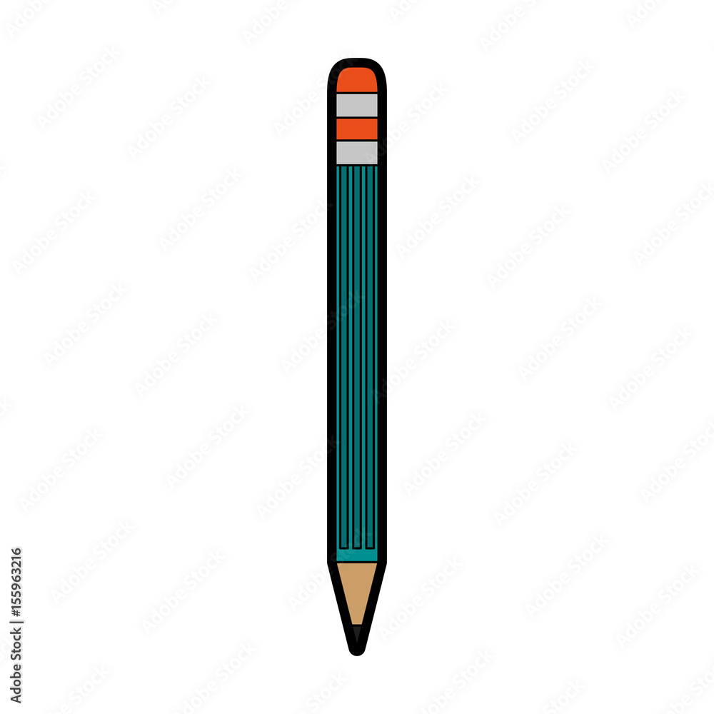 pencil stationery tool icon image vector illustration design pencil stationery tool icon image vector illustration design