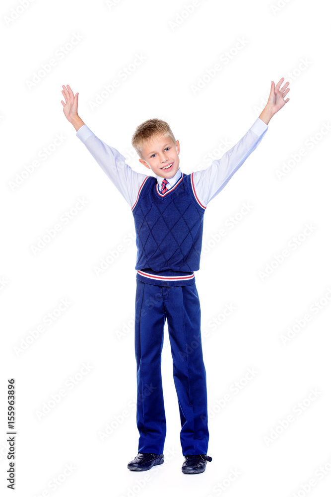 lad expresses happiness lad expresses happiness