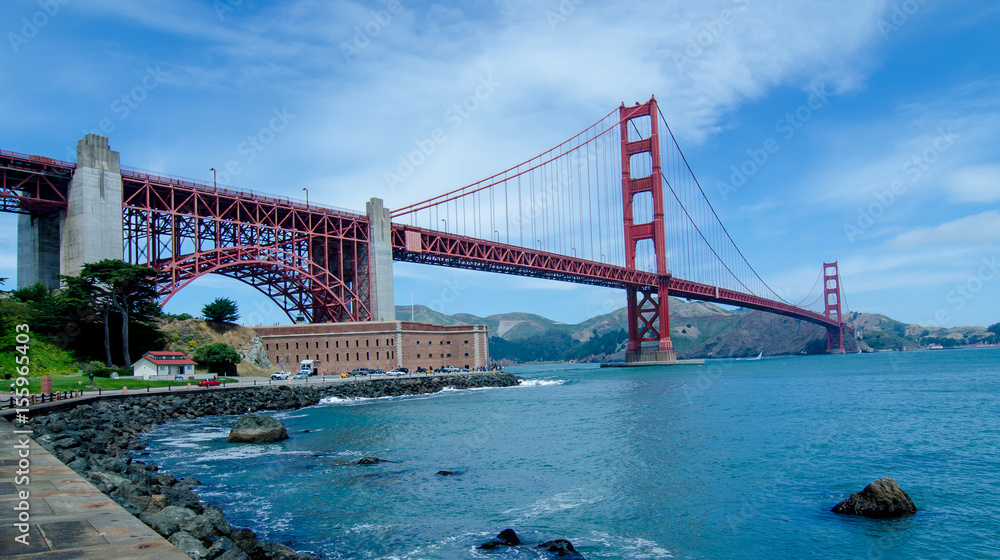 Naklejka premium Golden Gate Bridge