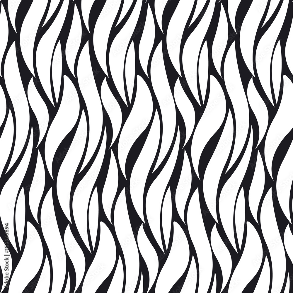 Black and white wave elegant design element. concept abstract seamless pattern vector illustration. repeatable motif for surface design, fabric, wrapping paper. Black and white wave elegant design element. concept abstract seamless pattern vector illustration. repeatable motif for surface design, fabric, wrapping paper.