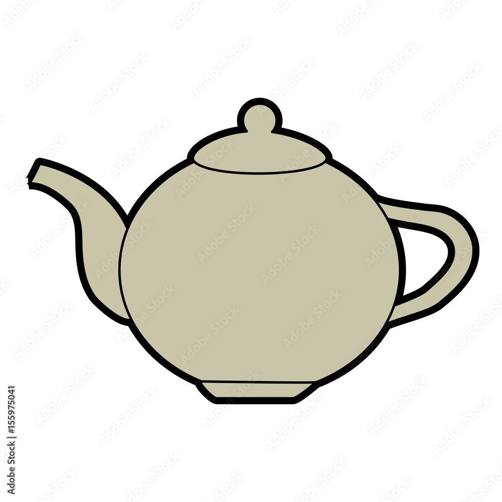 ceramic teapot or kettle icon image vector illustration design ceramic teapot or kettle icon image vector illustration design