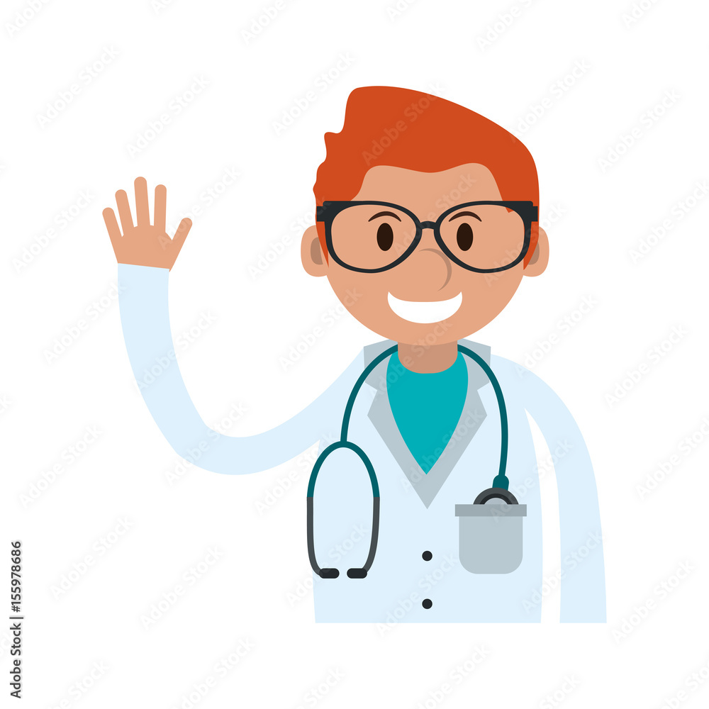 happy smiling male medical doctor icon image vector illustration design happy smiling male medical doctor icon image vector illustration design