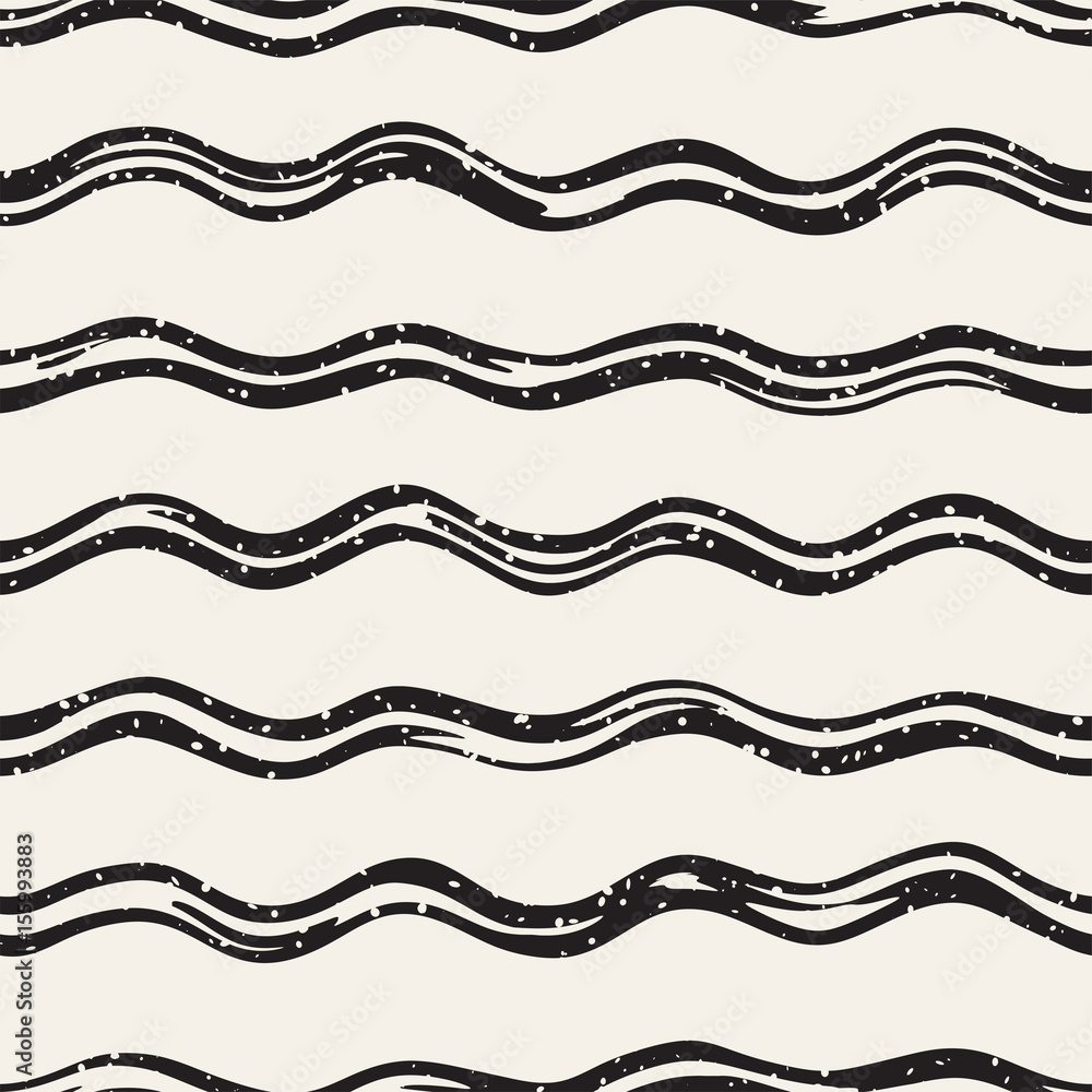 Decorative seamless pattern with handdrawn doodle lines. Hand painted grungy stripes background. Trendy endless freehand texture Decorative seamless pattern with handdrawn doodle lines. Hand painted grungy stripes background. Trendy endless freehand texture