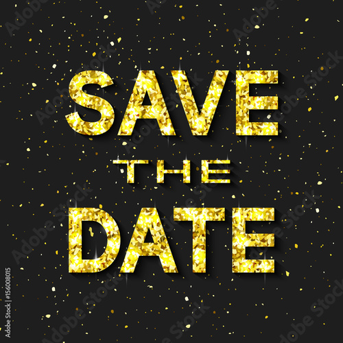 Save the Date.  Illustrations Graphic Design