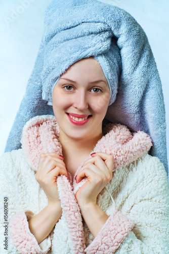 Woman spa portrait