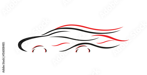 Car speed Vector Illustration Design