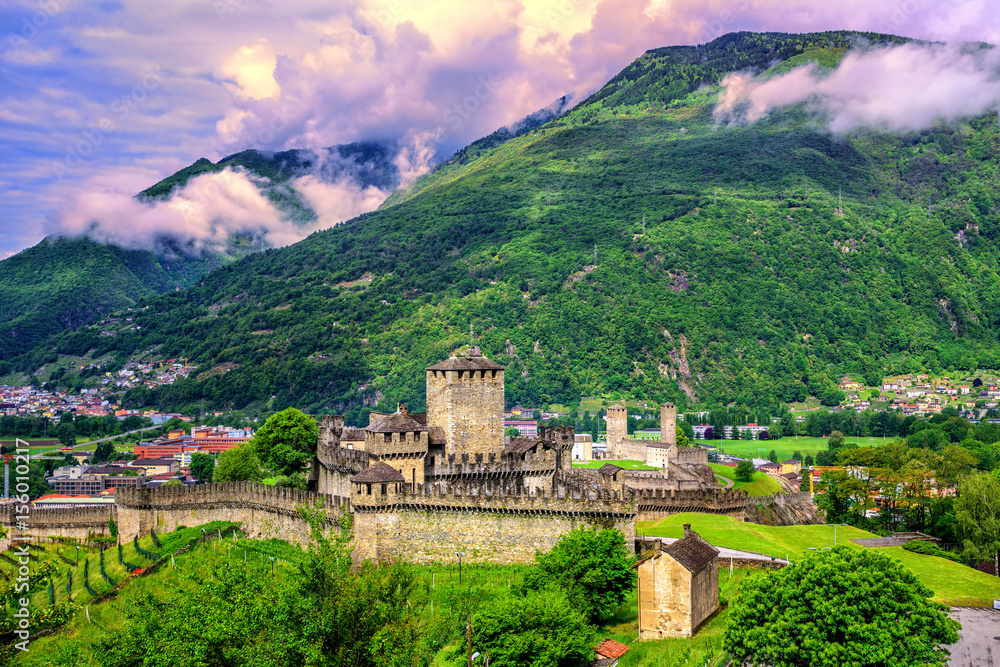Ταπετσαρία European Alps in Bellinzona, Switzerland